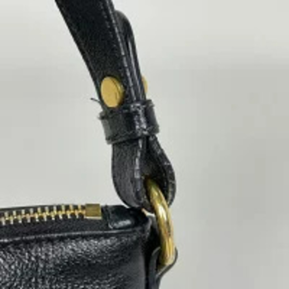 Prada Glace Calfskin Embossed Logo Tote black smooth leather Black - Picture 5 of 7
